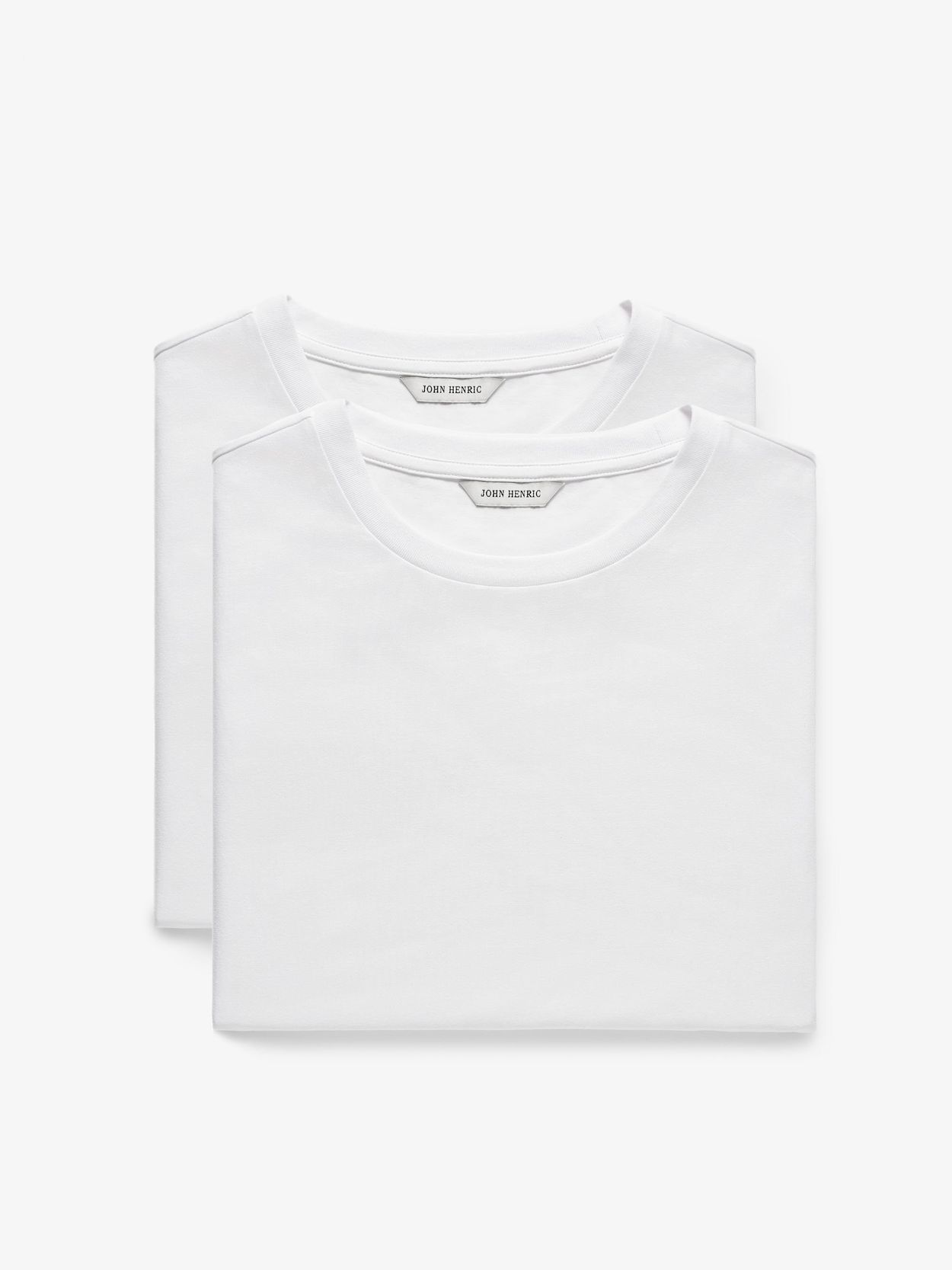 Image number 1 for product 2-Pack White T-shirts