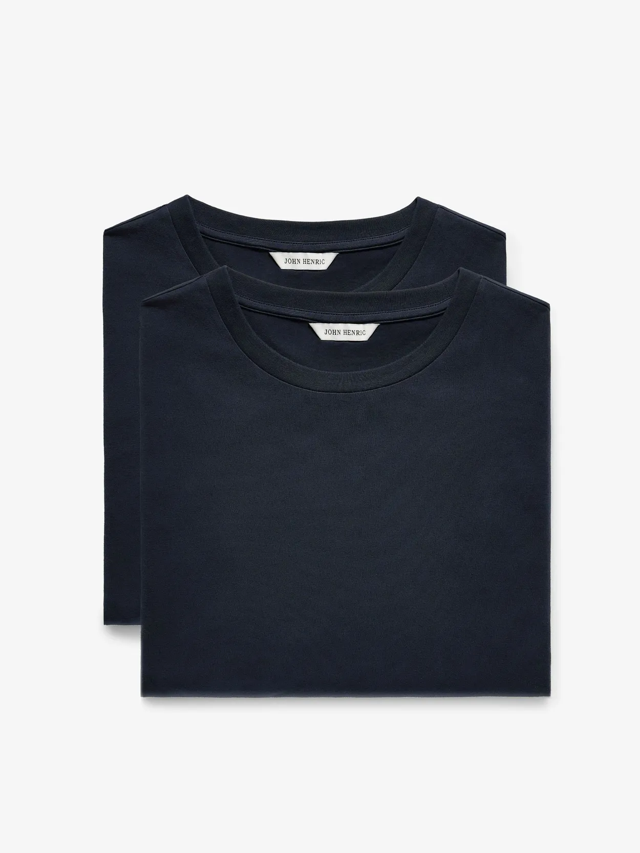 2-Pak Mørkeblå T-shirts
