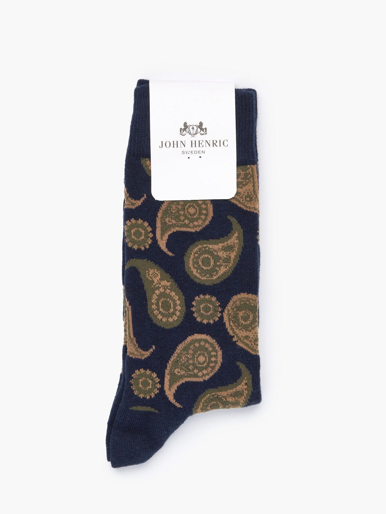 Green & Beige Socks Portofino