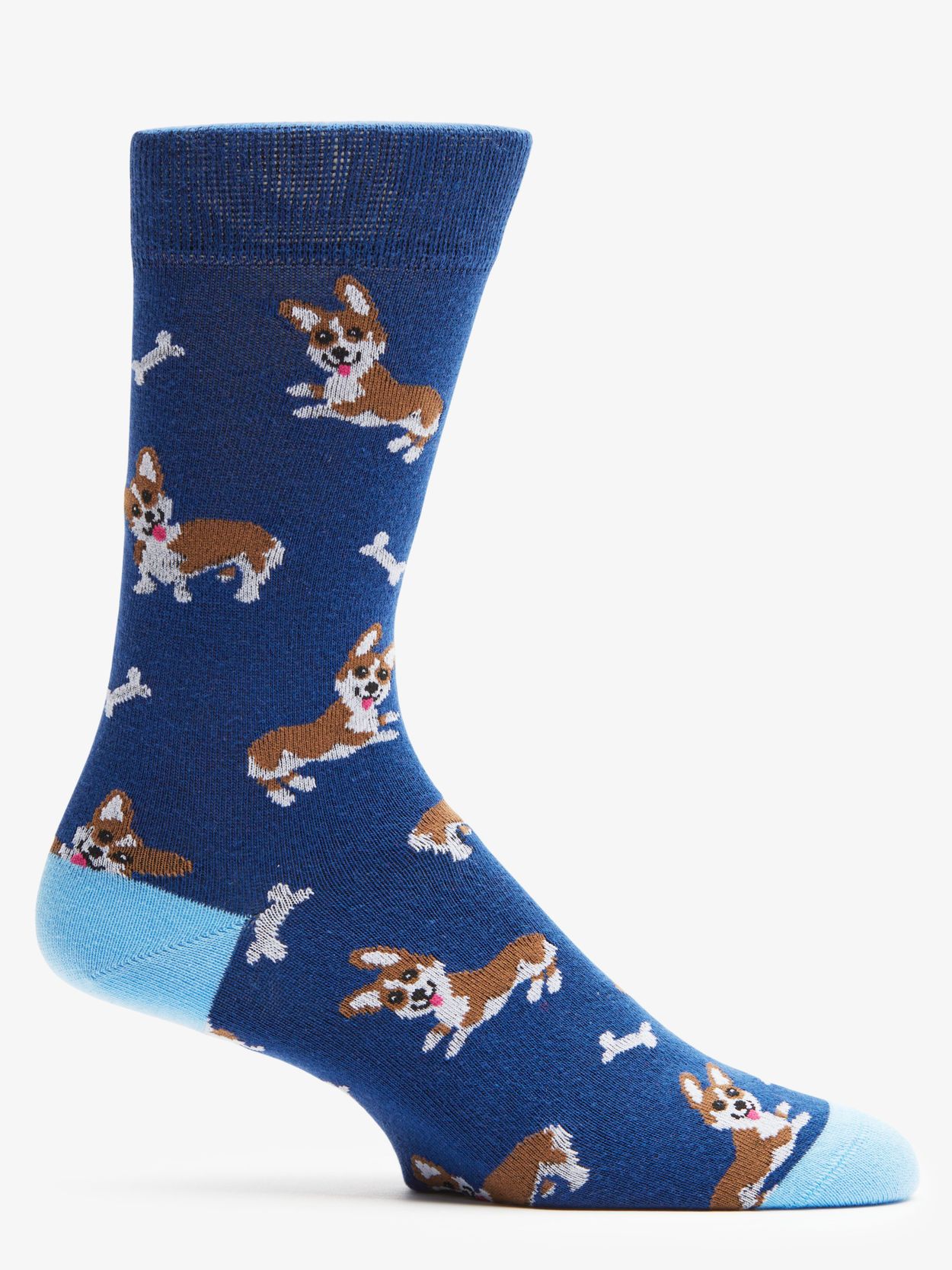 Dark Blue Socks Welsh