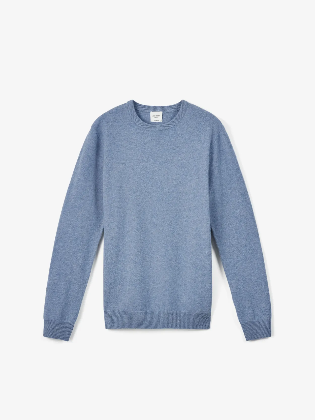 Light blue wool and cashmere sweater, Men's Sweater