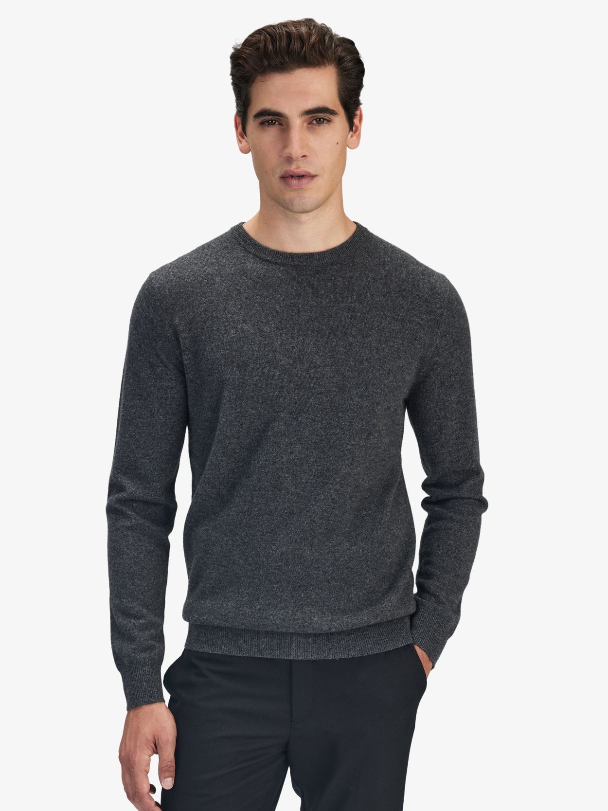 Dark Grey Cashmere Sweater