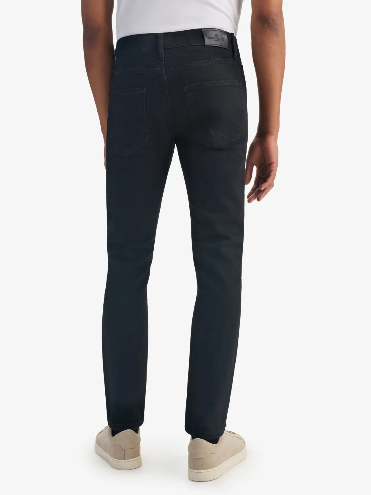 Pantalon Clasico Denim Stretch Hombre Merdwin Total Stone Black St. 38 I  Oechsle - Oechsle