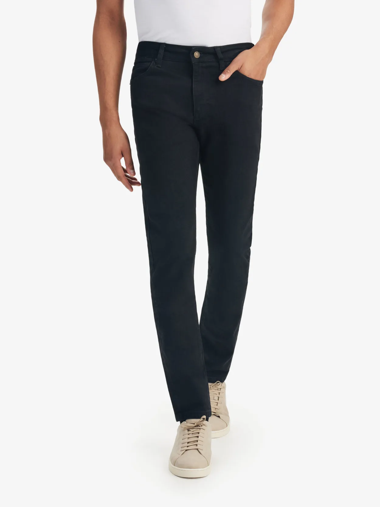 Schwarze Slim Fit Jeans