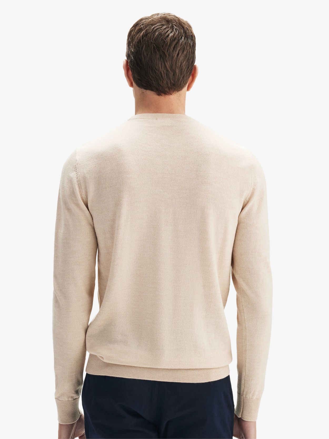 Light beige outlet sweater