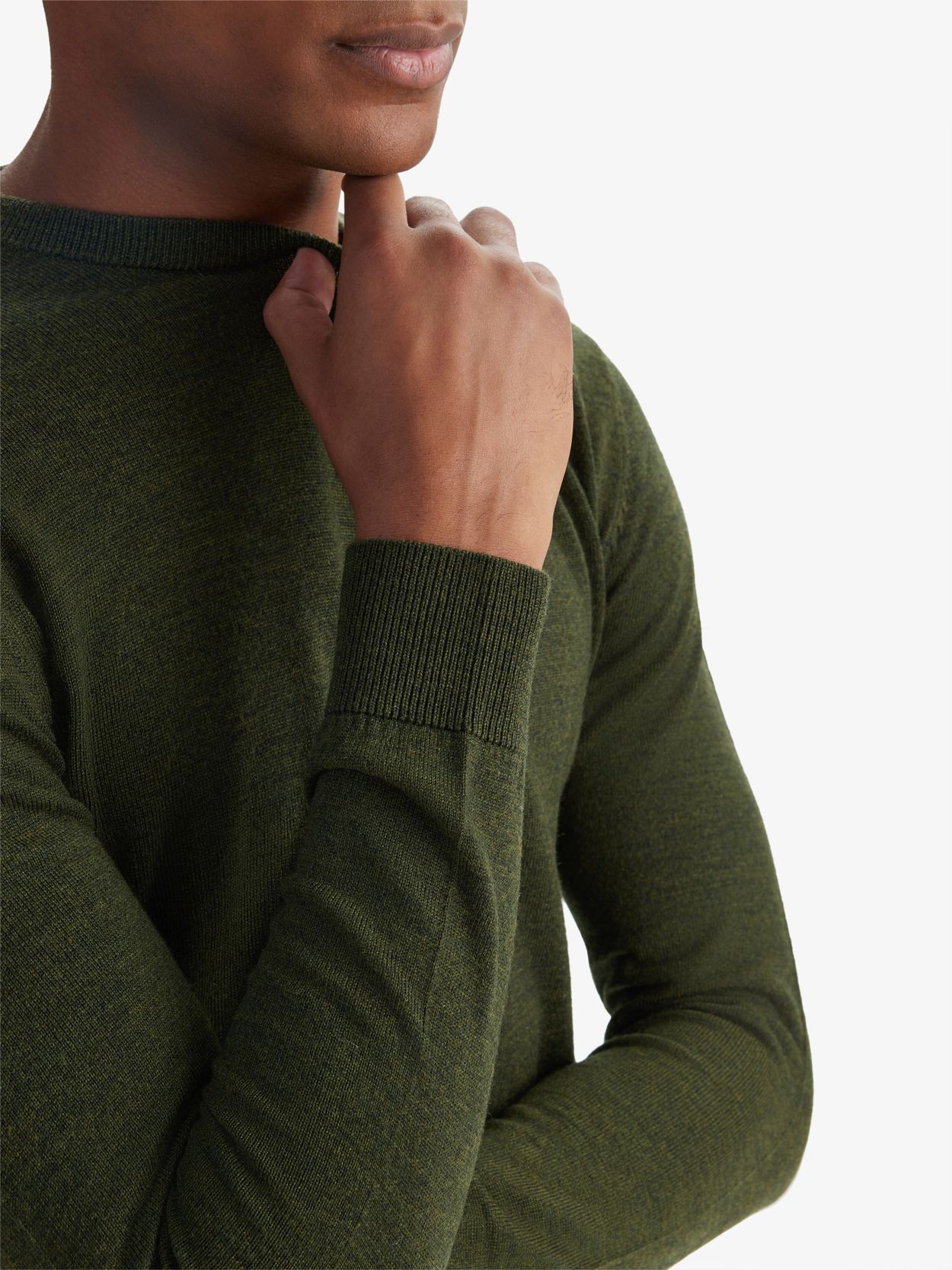 Green Sweater Merino