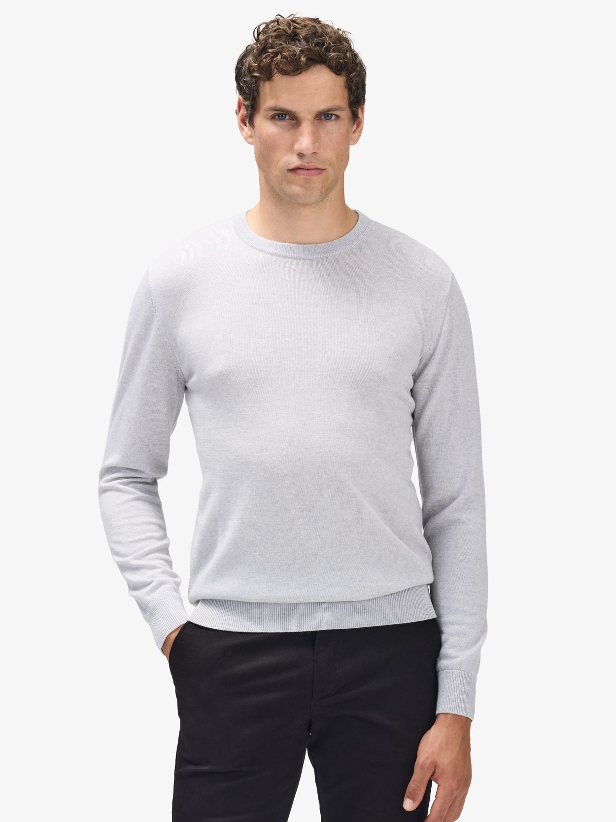 Light Grey Sweater Merino