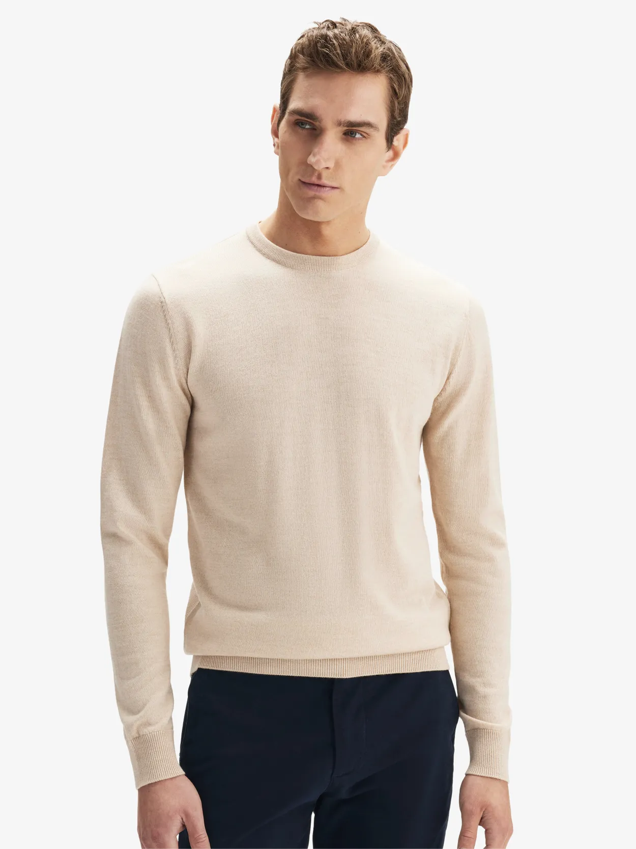 Light Beige Sweater Merino