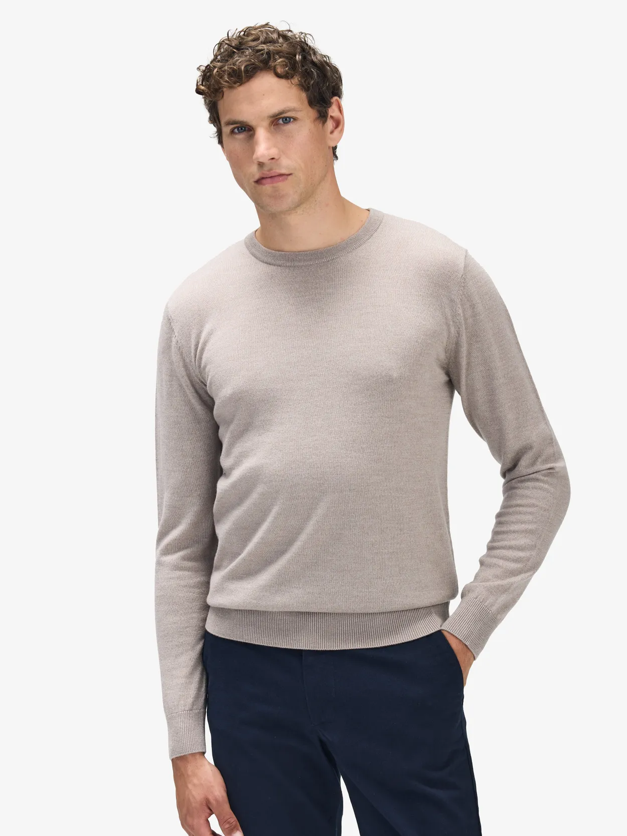 Pull Beige en Merino