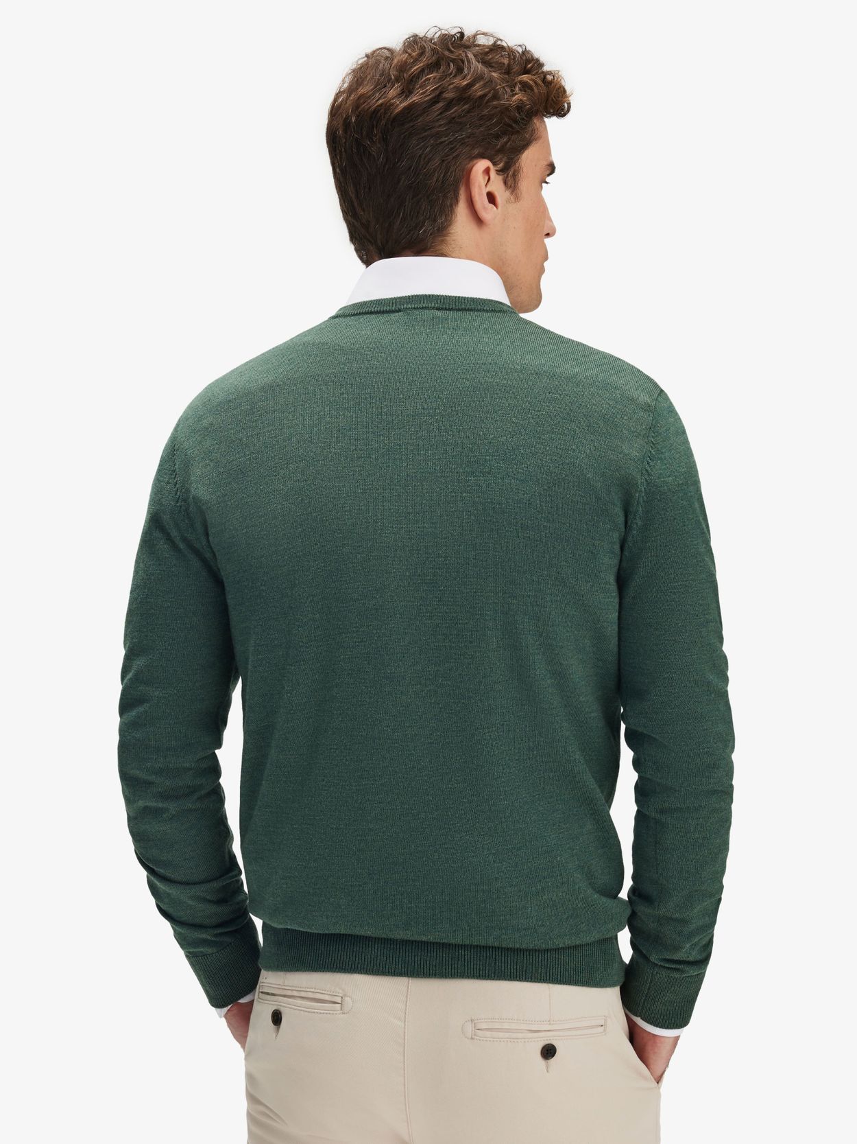 Green Sweater Merino