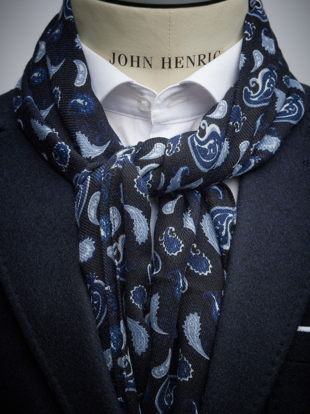 Men's Scarves Modal Scarves Free Shipping & Fast Delivery John Henric