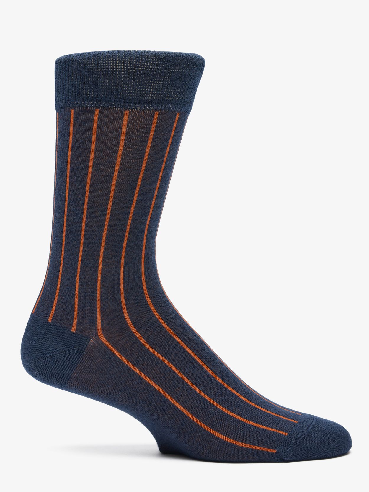 Blaue & Orange Socken Bowery