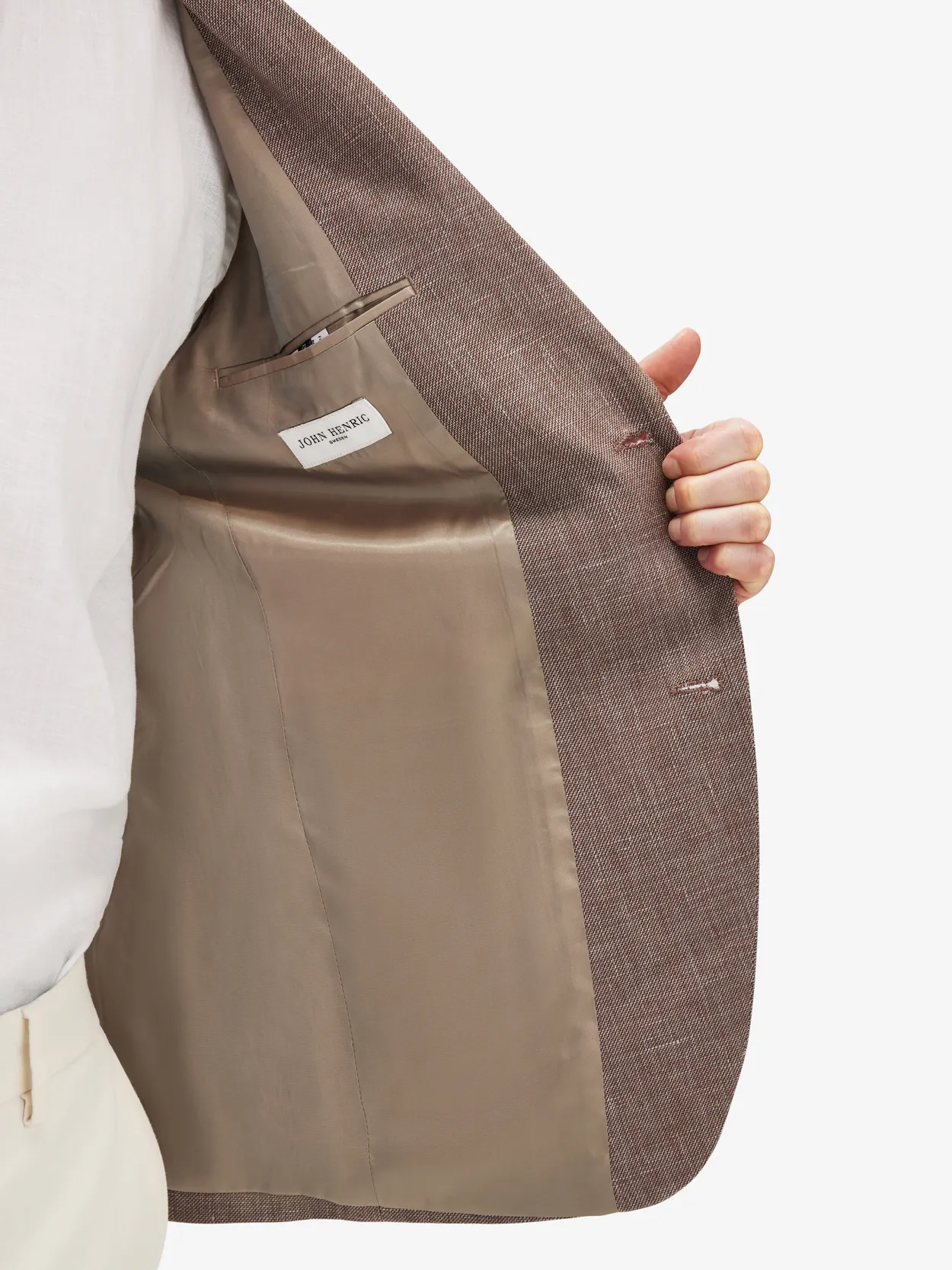 Brown Linen Jacket