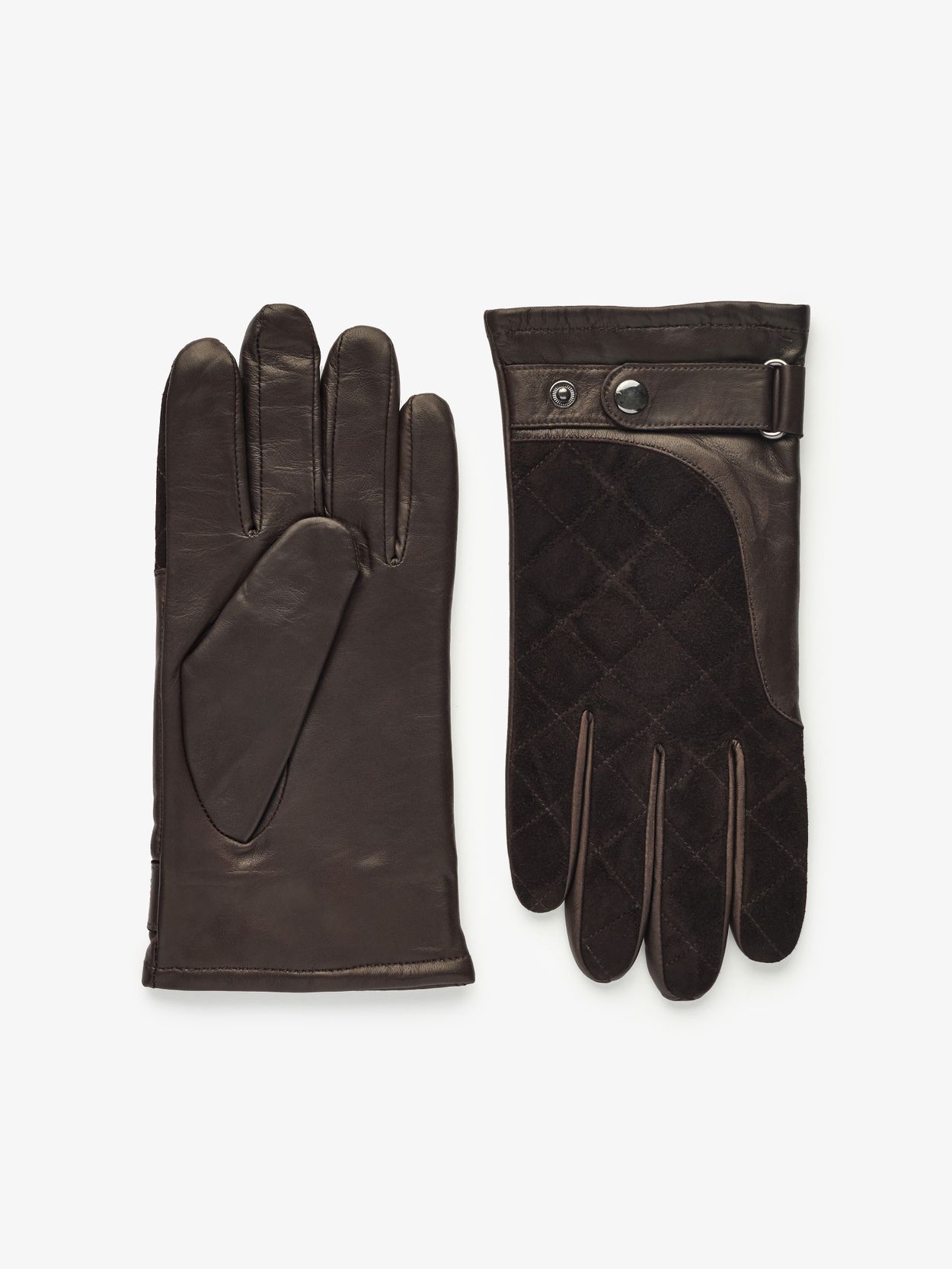 Brown Leather Gloves Moritz