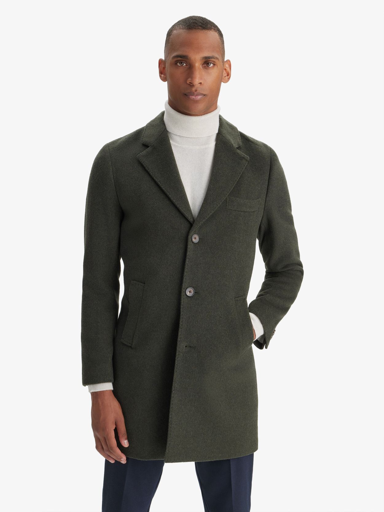 Green Single Coat