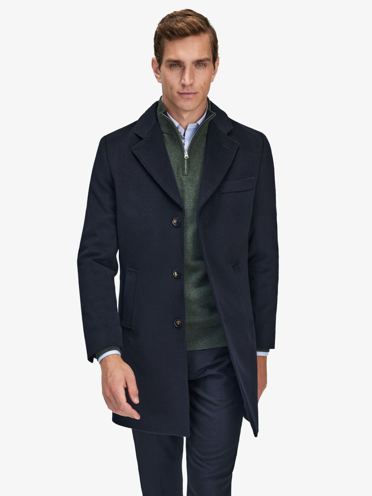 Mens cashmere shop dress coat