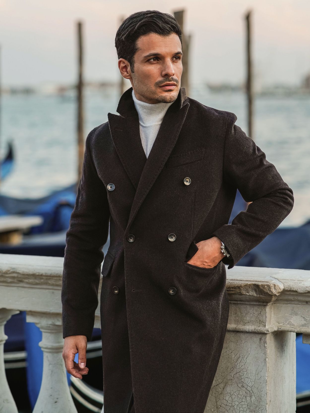 Coat Wool Cashmere - Buy online | John Henric