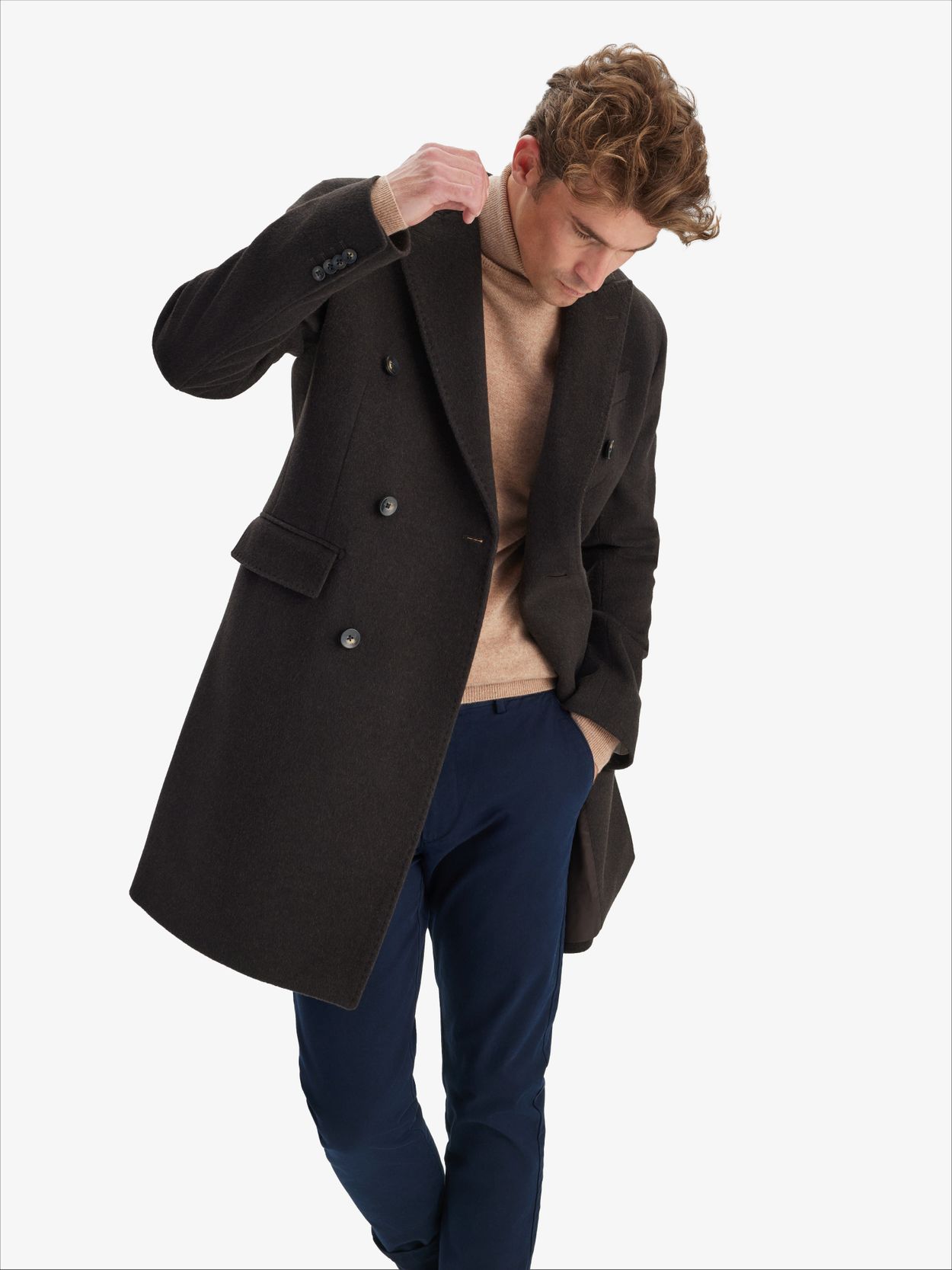 Brown Coat Wool & Cashmere