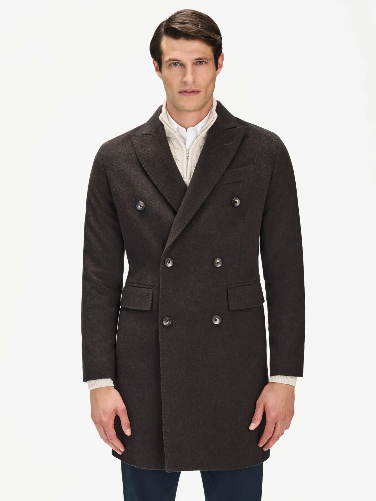 Brown Coat Wool & Cashmere