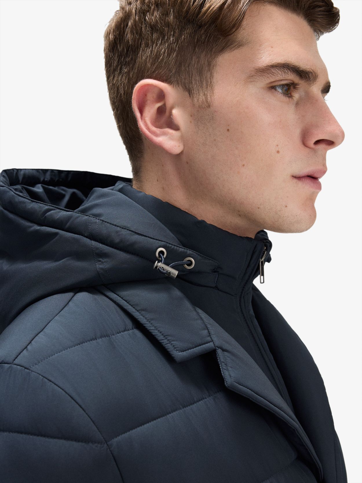 ガ*ィ様 Huber store jacket navy Youth Sweater Jacket with Hood for Boys in Navy | BXW39135