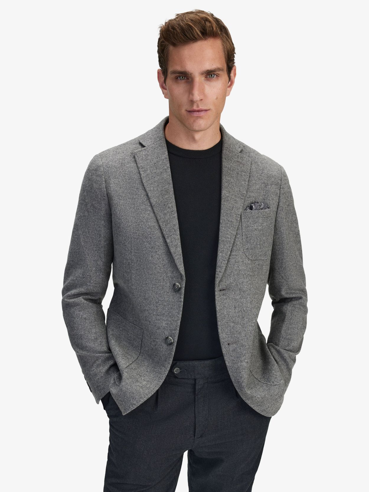 Wool Cashmere Jacket Buy Online John Henric, 52% OFF