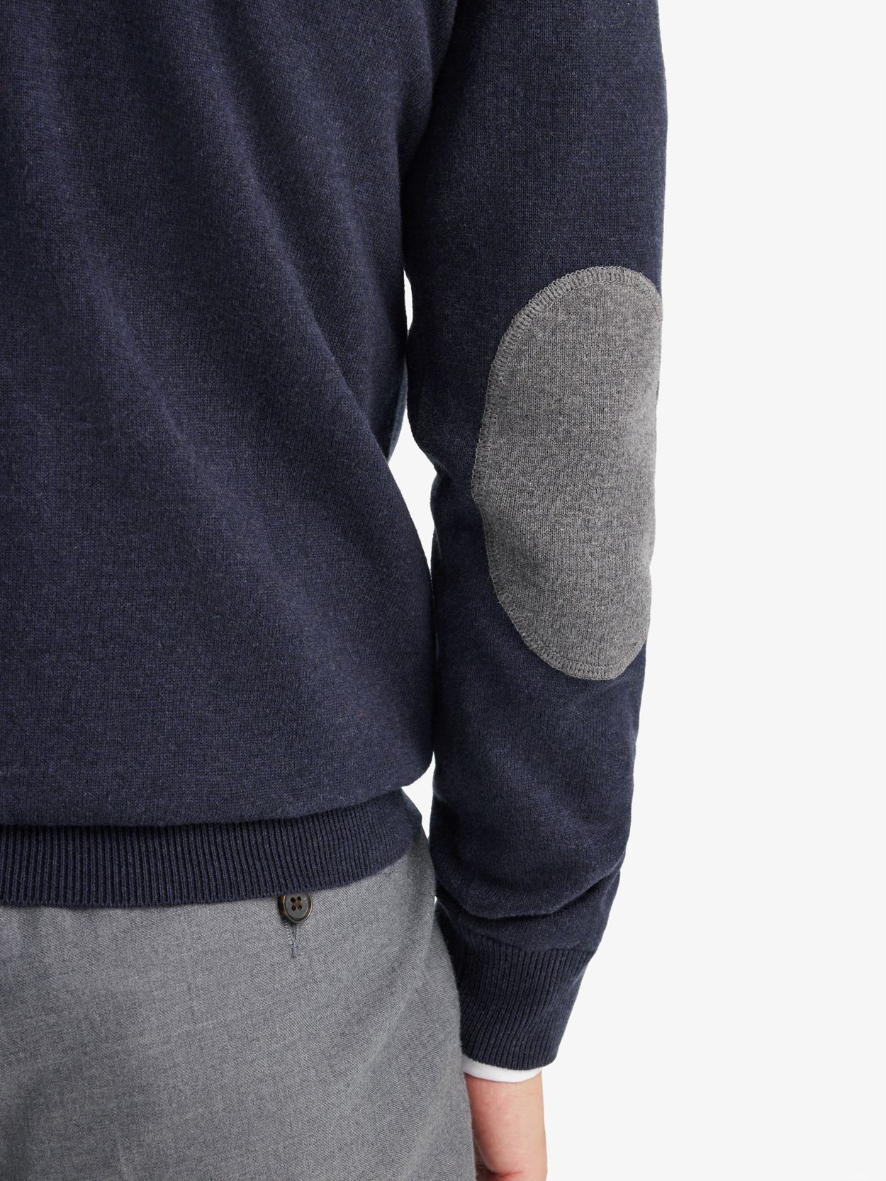 Blue Cotton Sweater