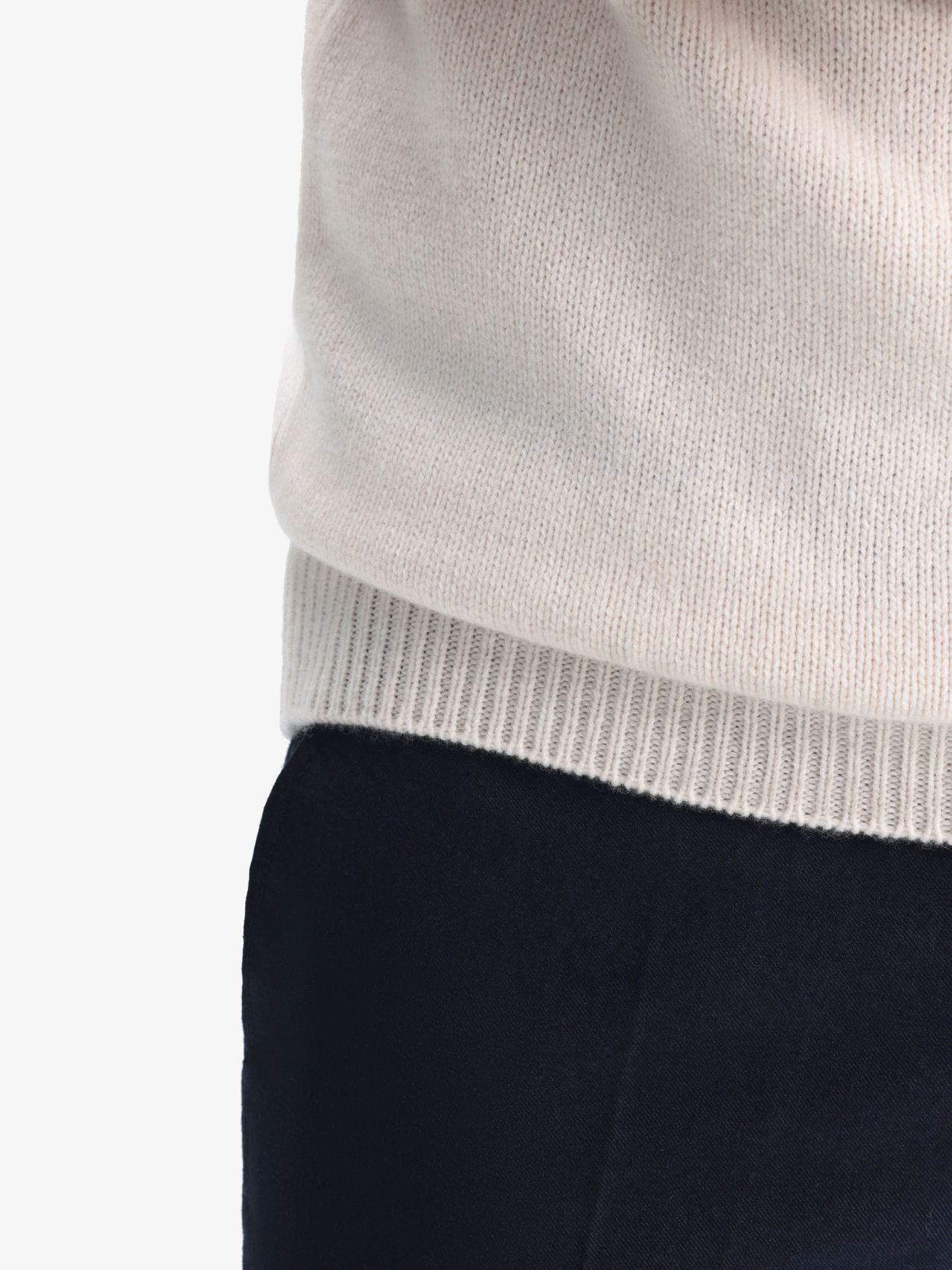 Off White Cashmere Sweater