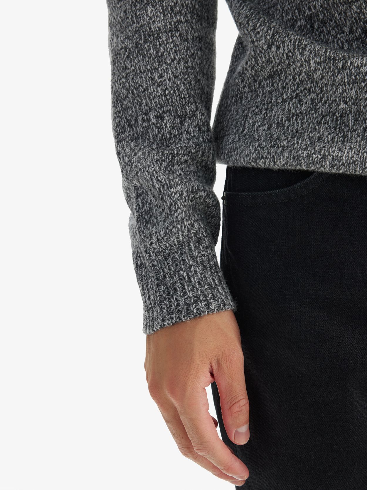 Grey Cashmere Sweater