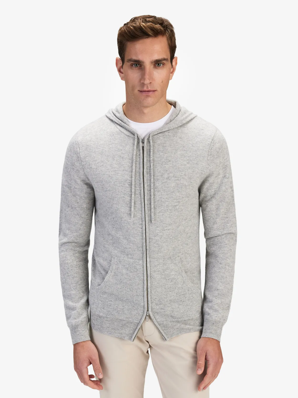 Mens grey hoodie sale