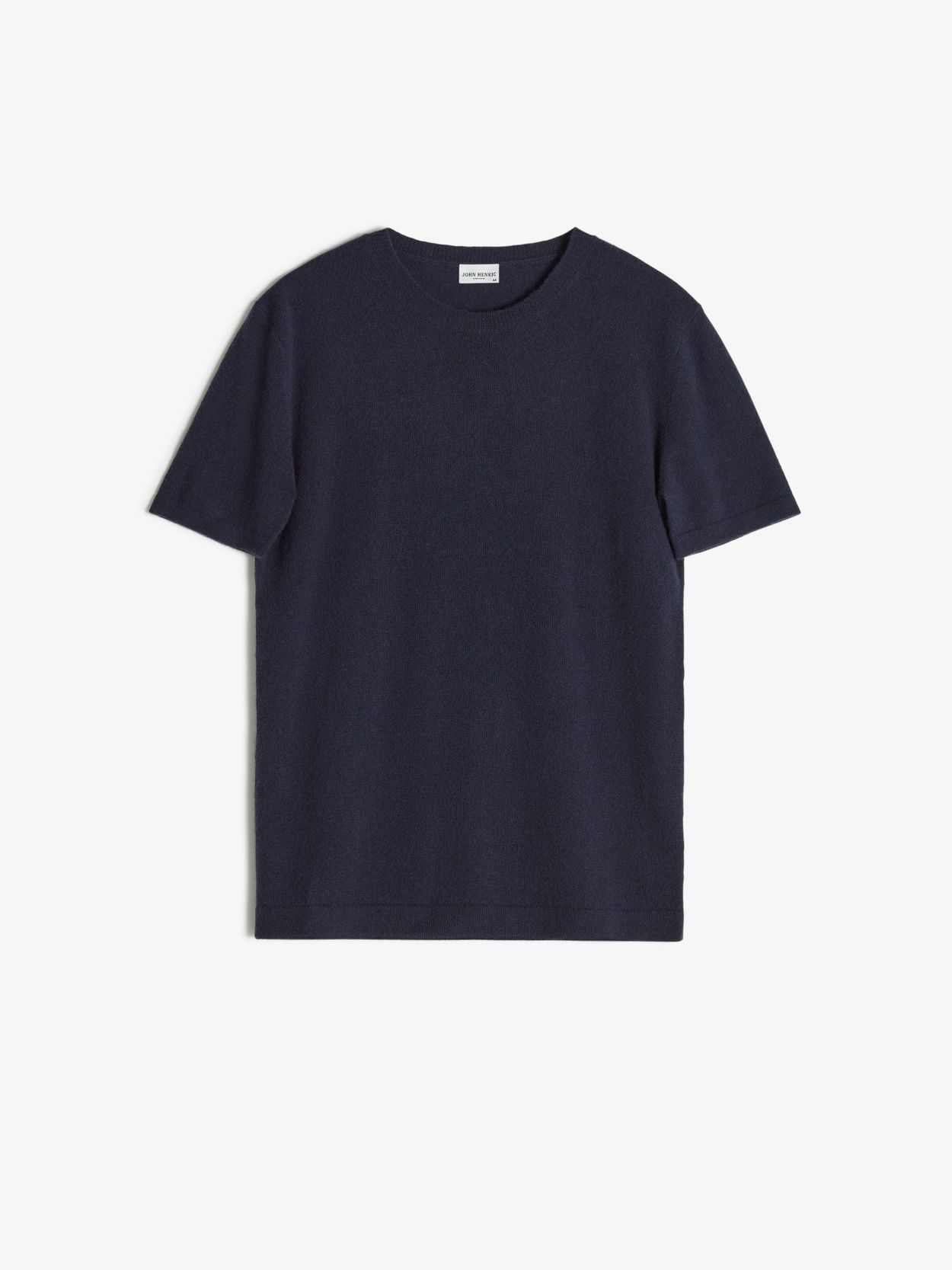Blue Merino Wool T-Shirt