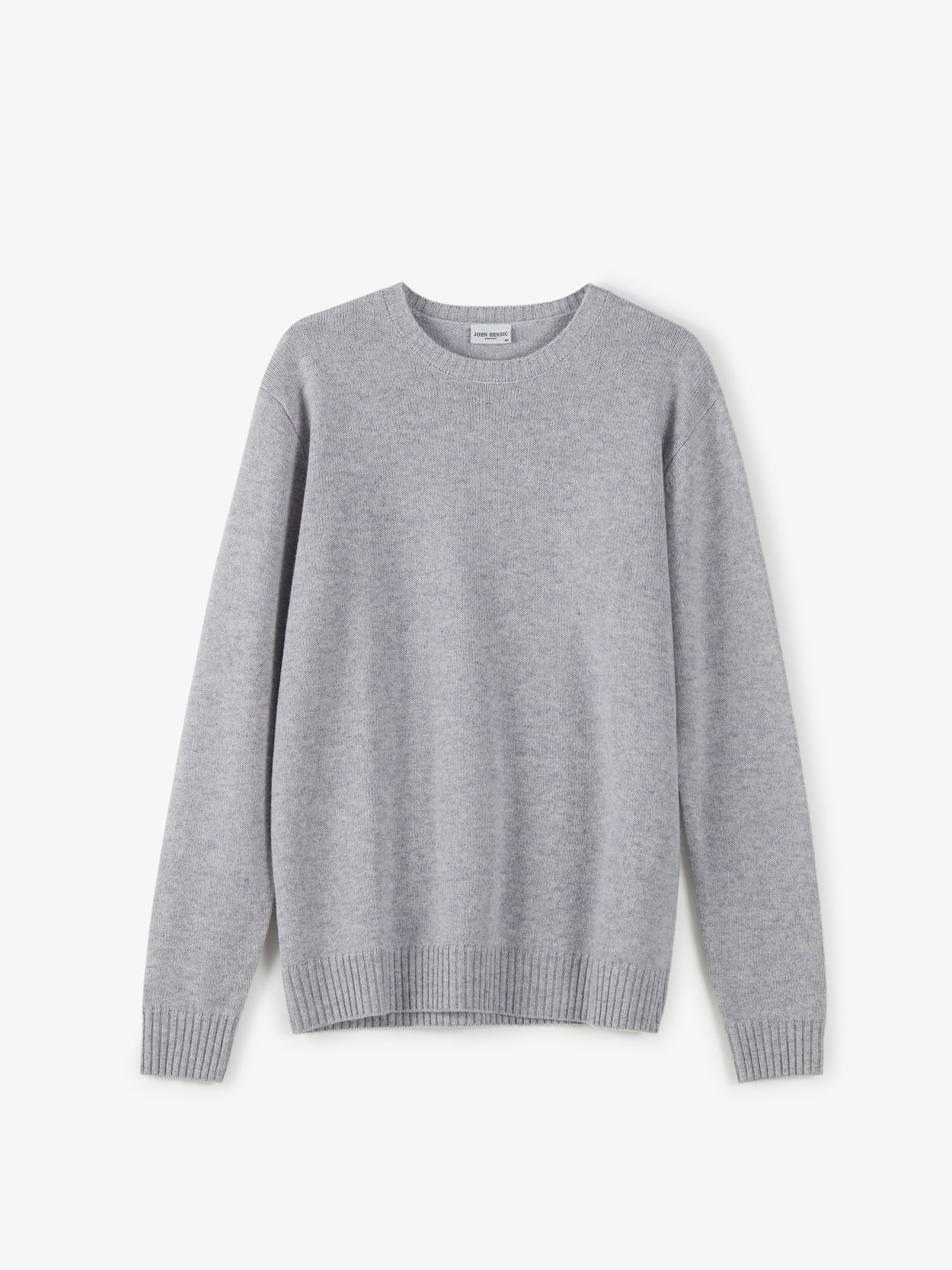 Light Grey Wool & Cashmere Sweater
