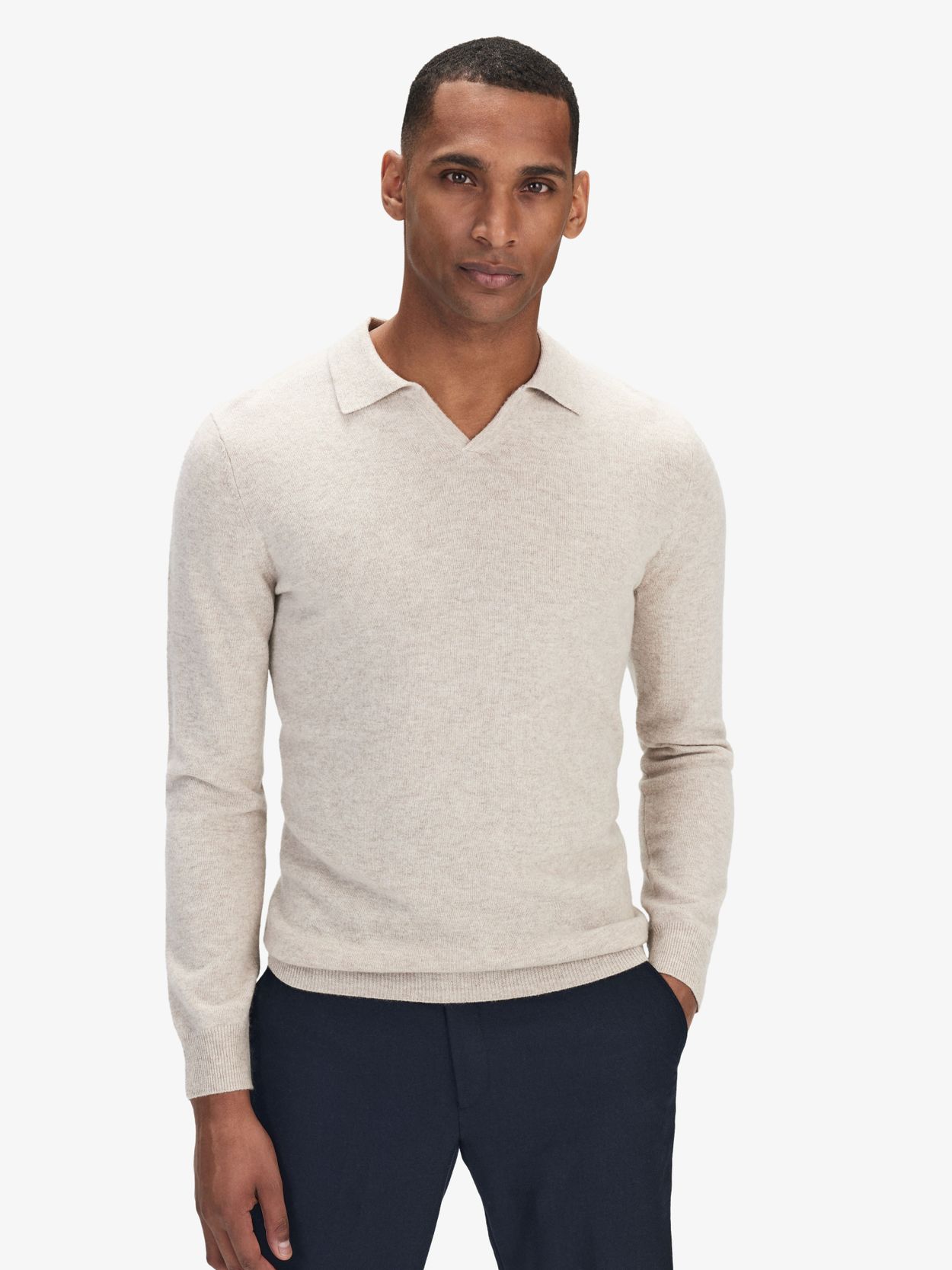 Cashmere hotsell polo shirt