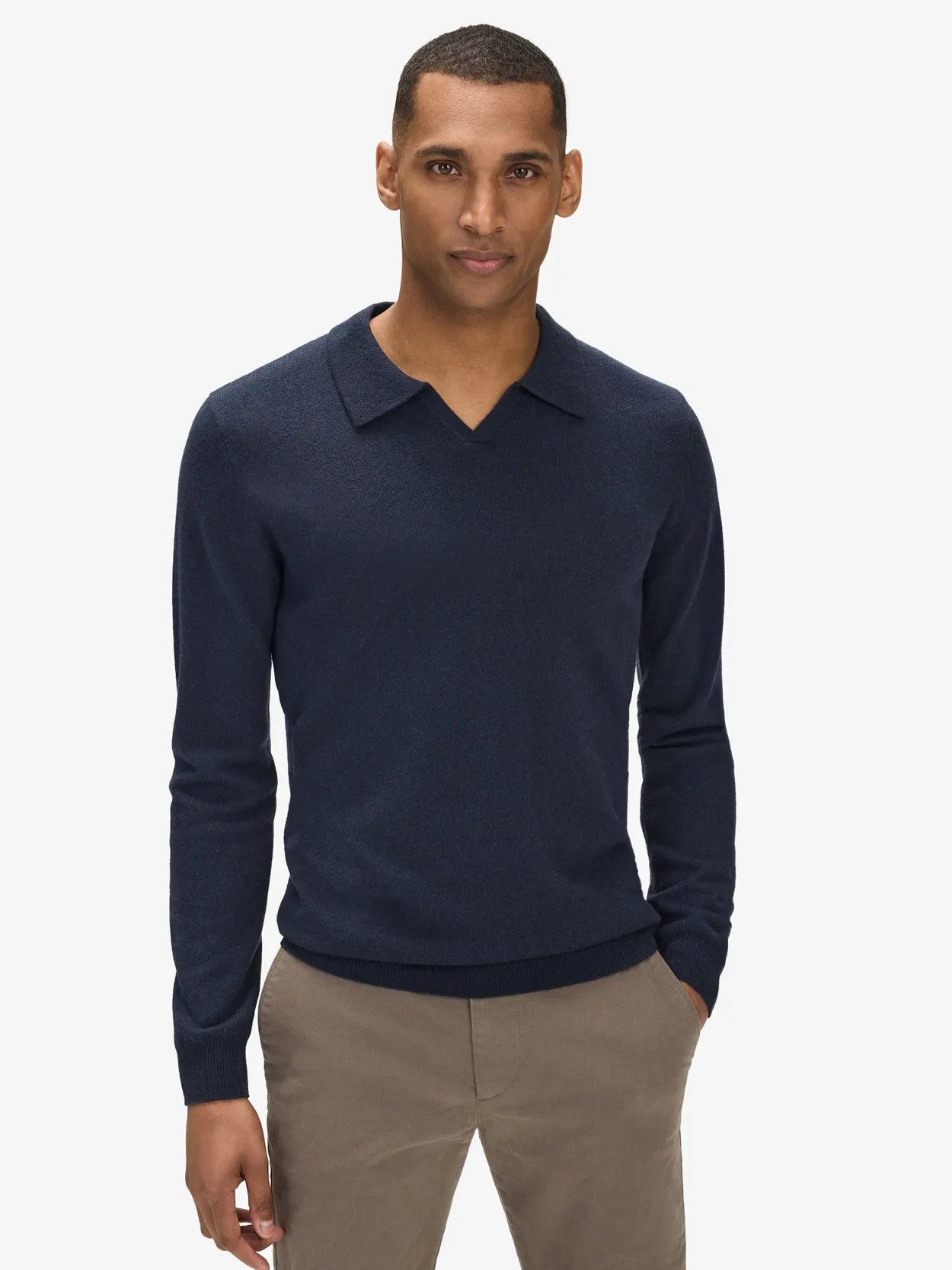 Navy blue polo t shirt mens best sale