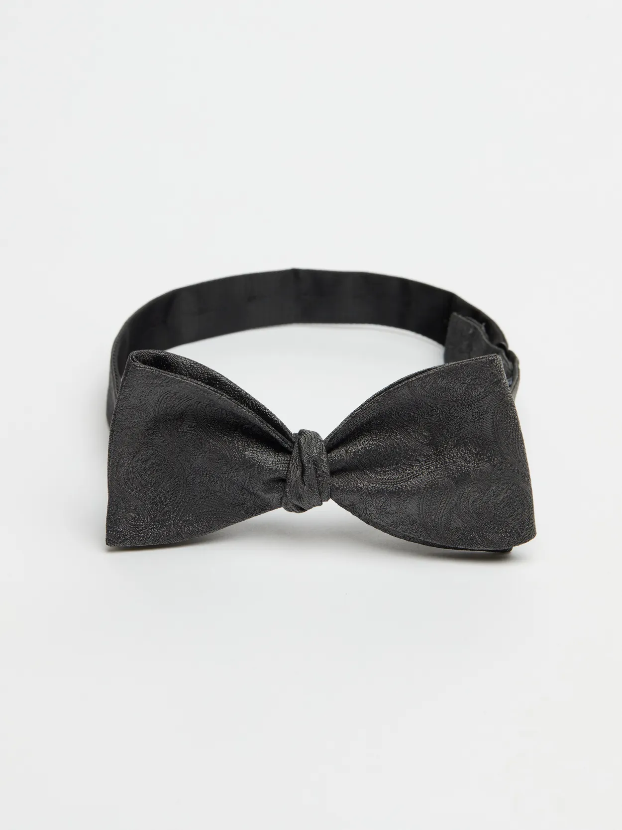 Dark Grey Bow Tie Formal 