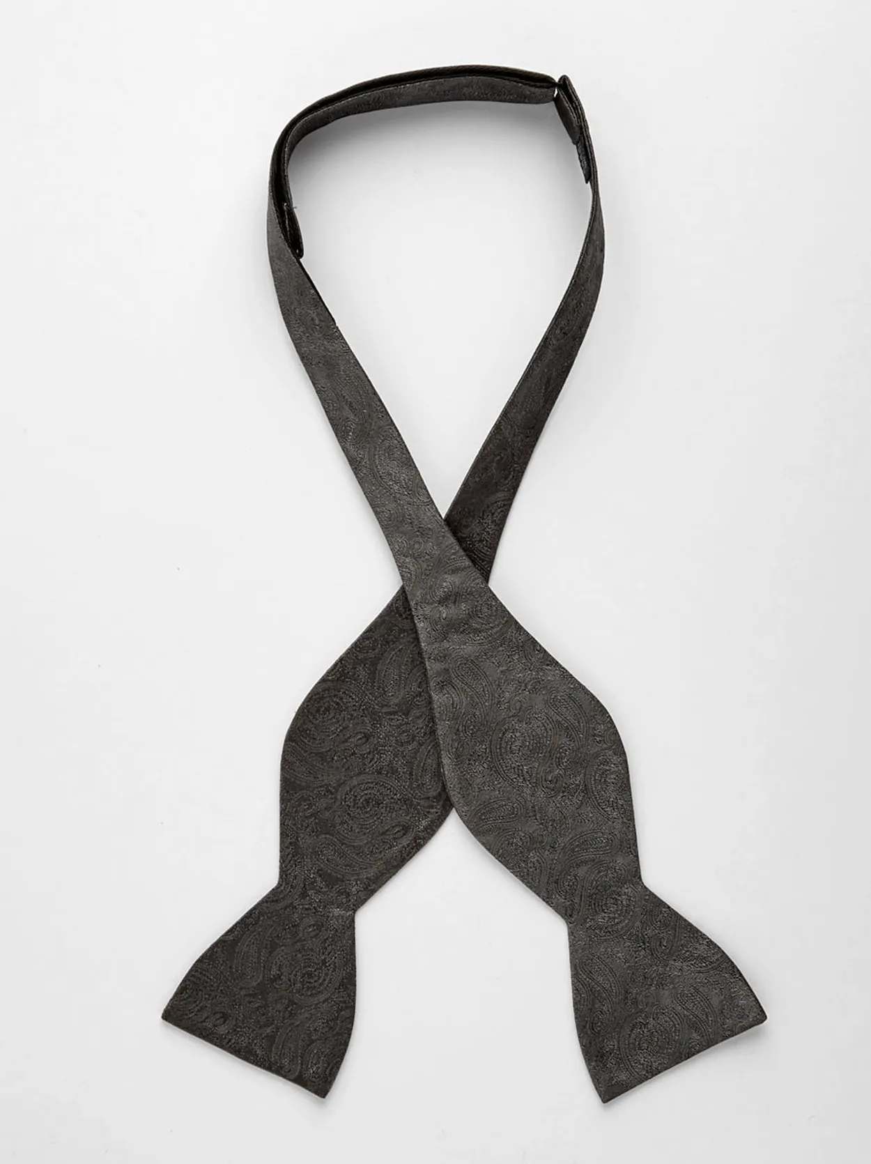 Dark Grey Bow Tie Formal 