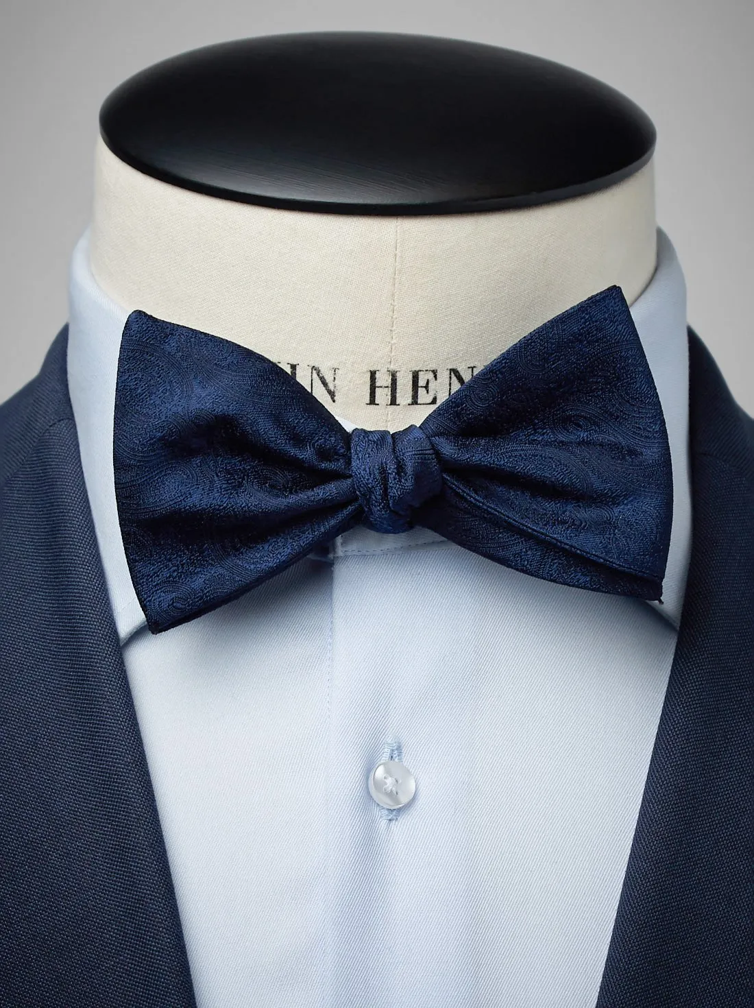 Dark Blue Bow Tie Formal