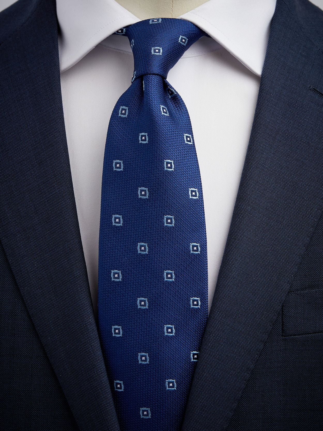 Blue & Light Blue Tie Structure
