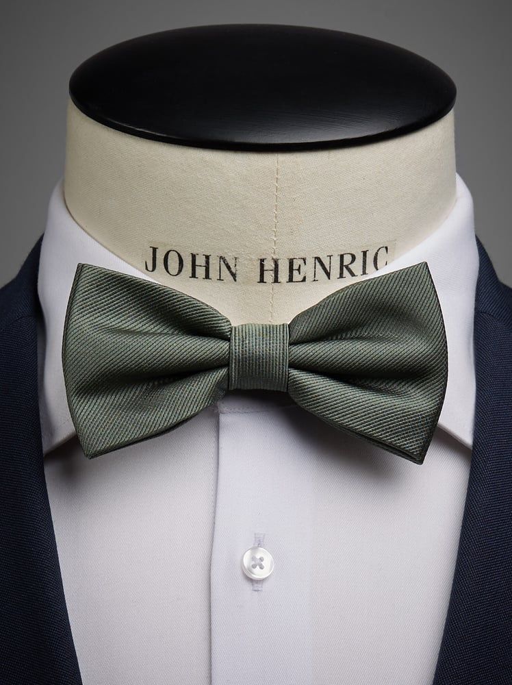 Olive Green Bow Tie