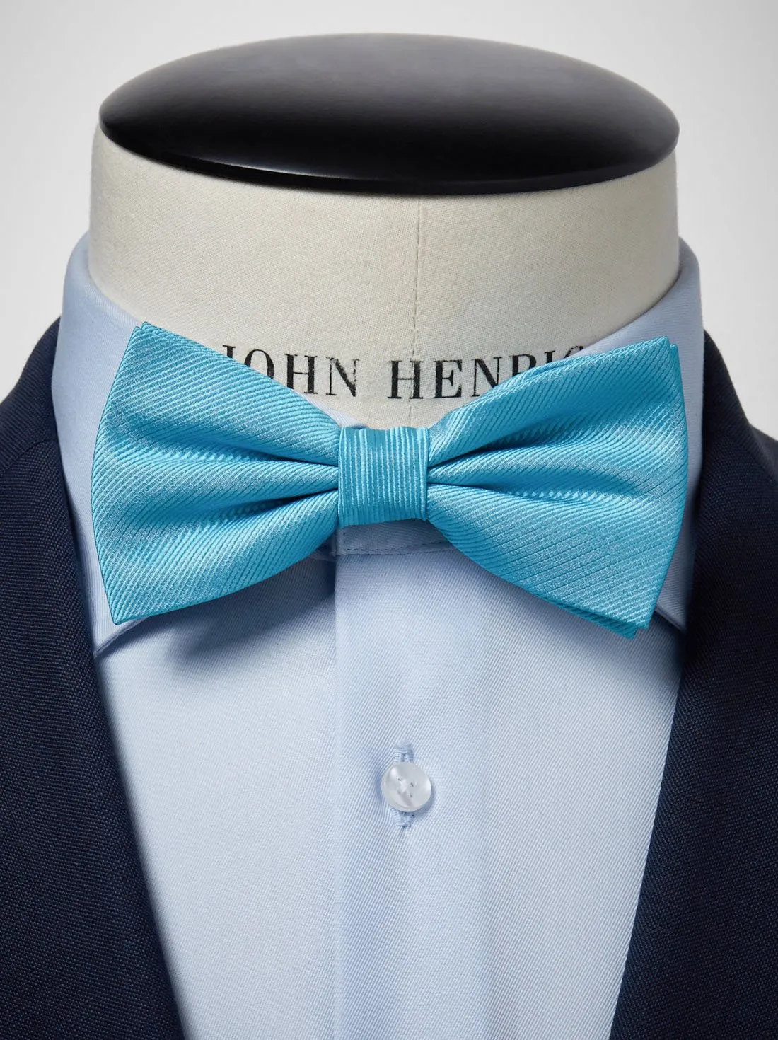 Turquoise Bow Tie Plain