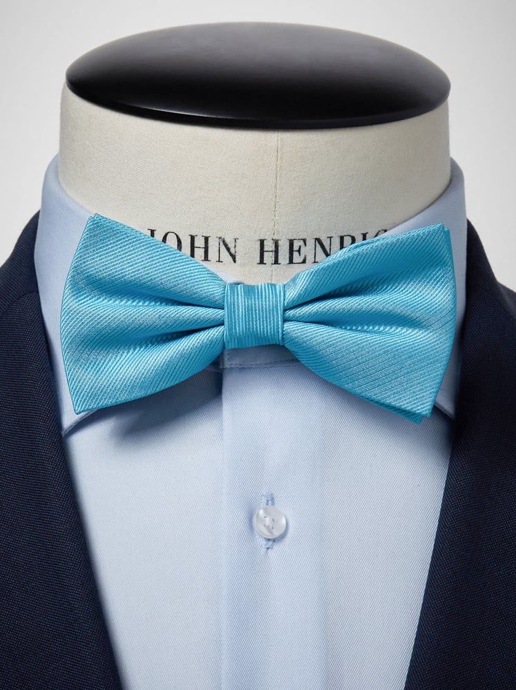 Turquoise Bow Tie