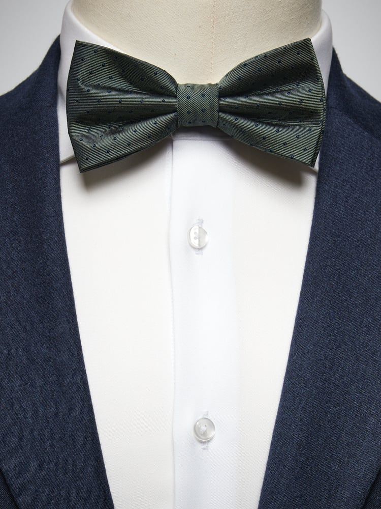 Olive Green Bow Tie