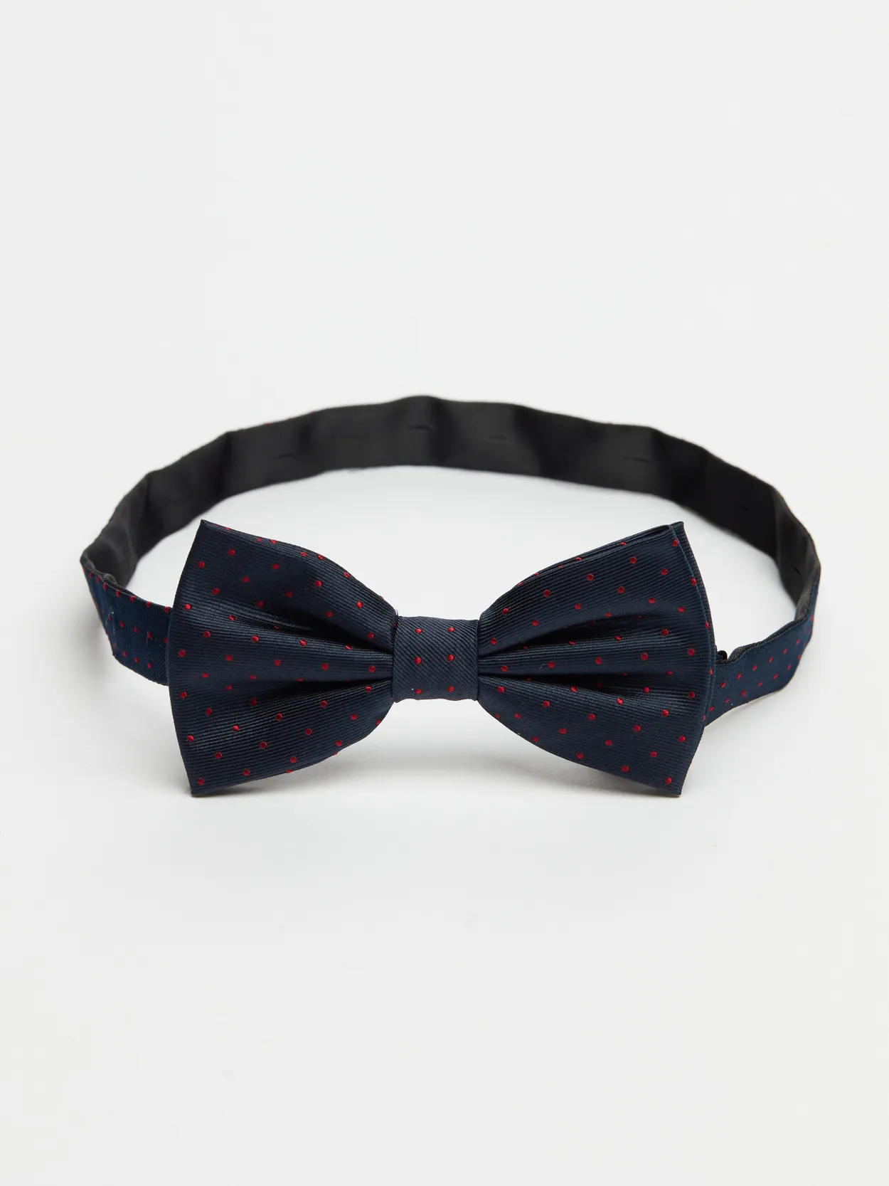 Blue & Red Bow Tie Dot