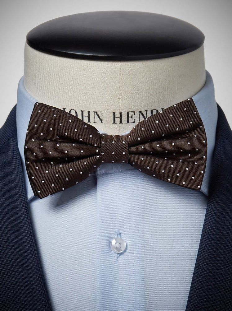 Brown Bow Tie