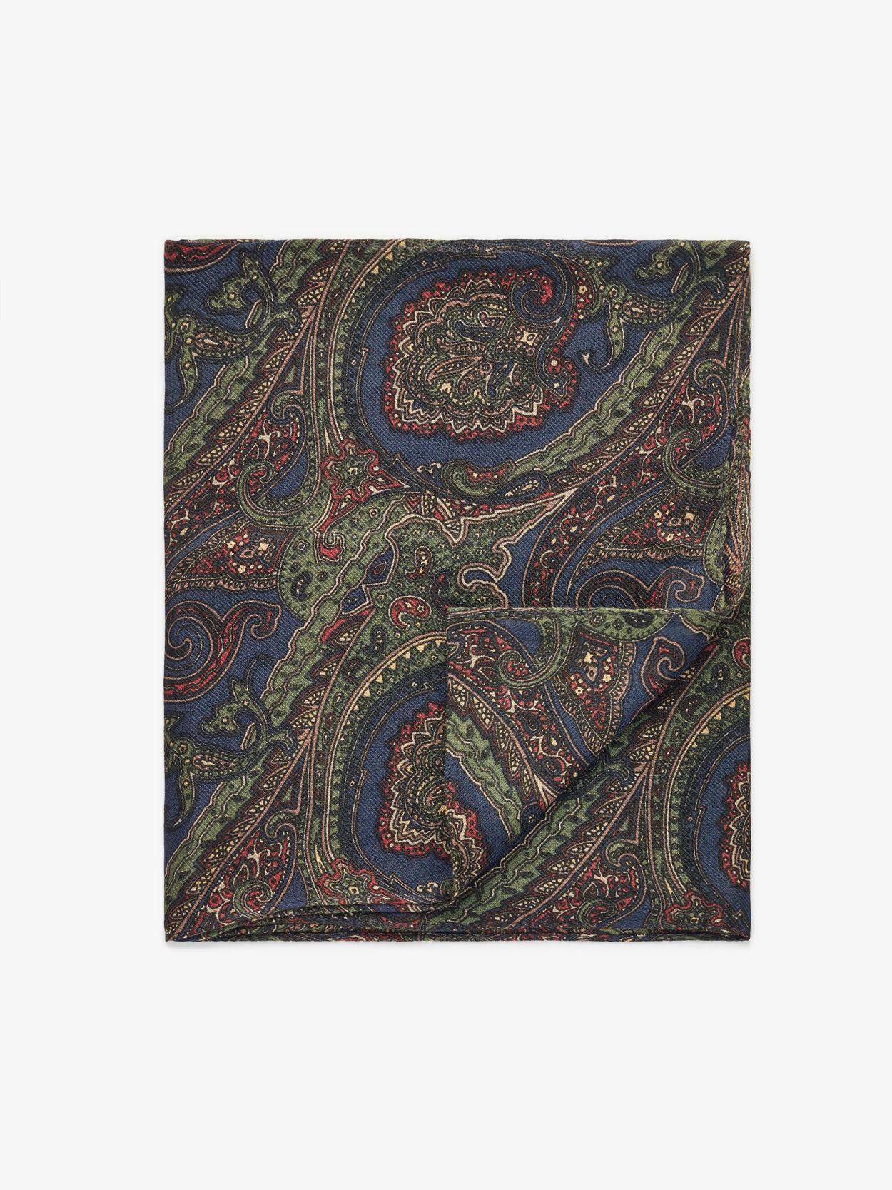 Dark Blue Bandana Paisley
