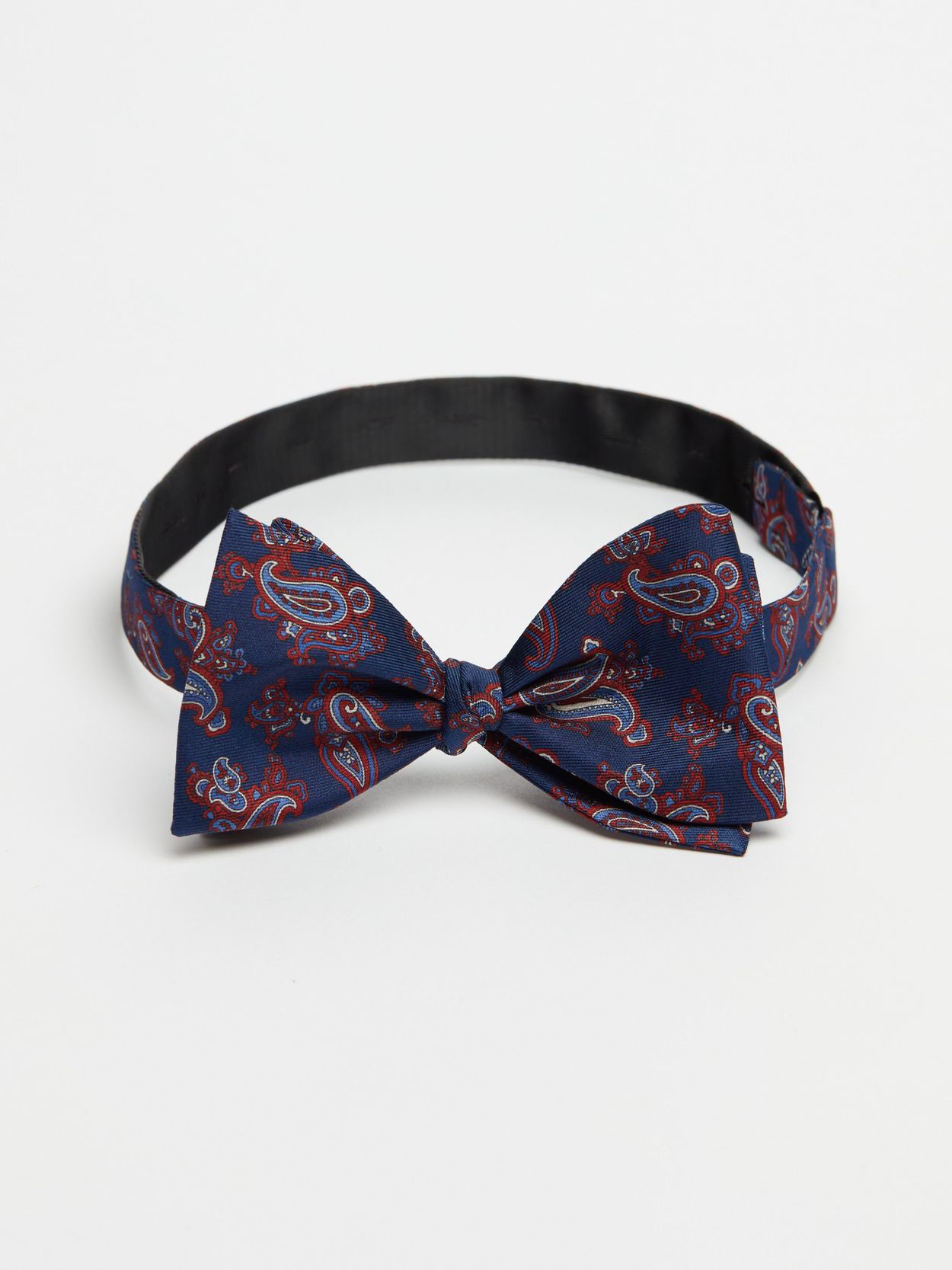Blue Bow Tie Paisley
