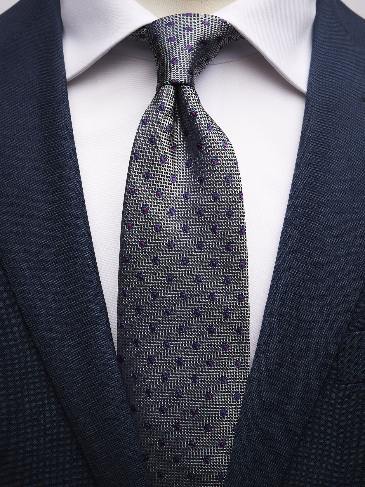 mens grey ties