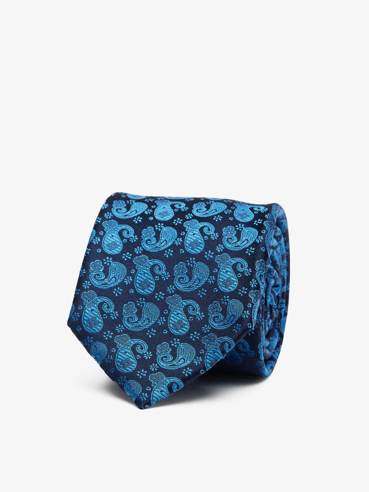 Paisley Tie in Winter Sky Blue 