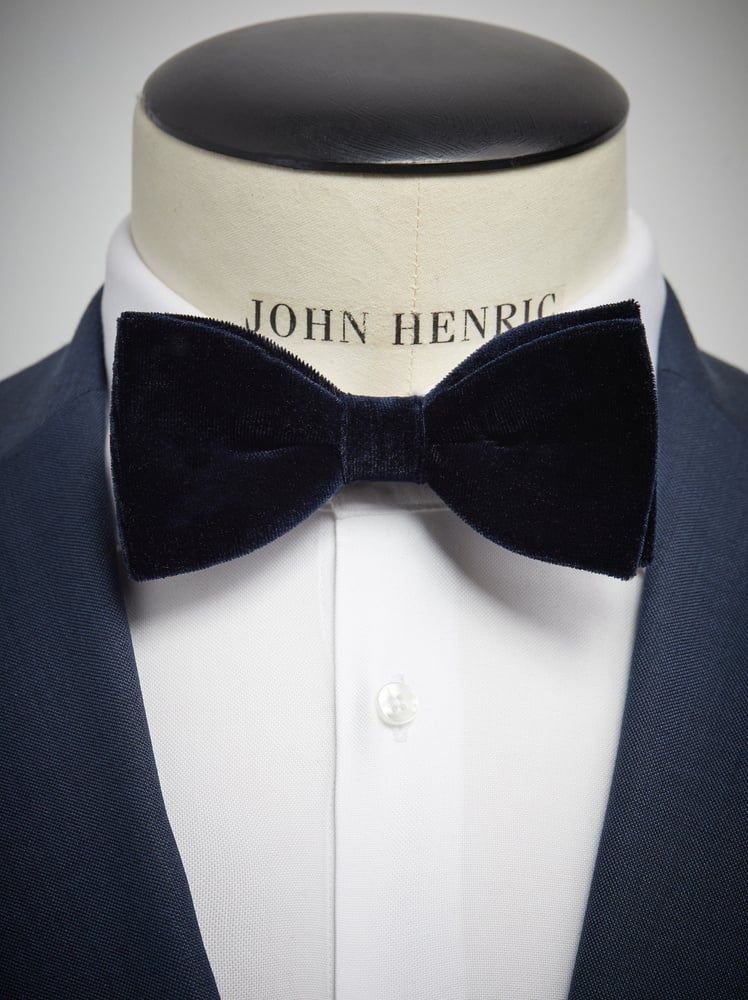 Blue Bow Tie