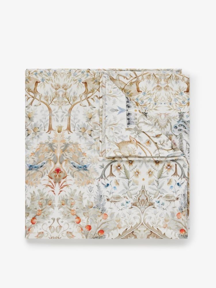 White Pocket Square