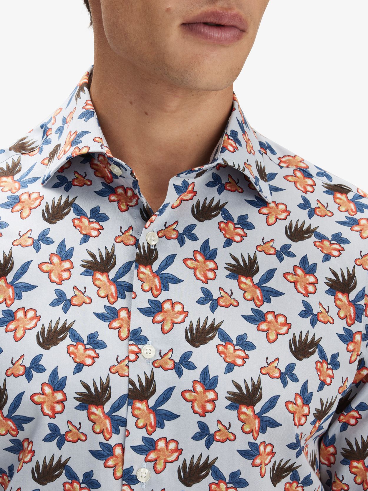 graphic dress shirts Ethnic Style Graphic Long Shirt main image 0